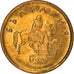 Coin, Bulgaria, 2 Stotinki, 2000, AU(55-58), Brass plated steel, KM:238a