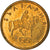 Coin, Bulgaria, 2 Stotinki, 2000, AU(50-53), Brass plated steel, KM:238a