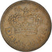 Coin, Denmark, Margrethe II, 50 Öre, 1989, EF(40-45), Bronze, KM:866.1