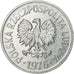 Munten, Polen, 10 Groszy, 1976, Warsaw, ZF, Aluminium, KM:AA47