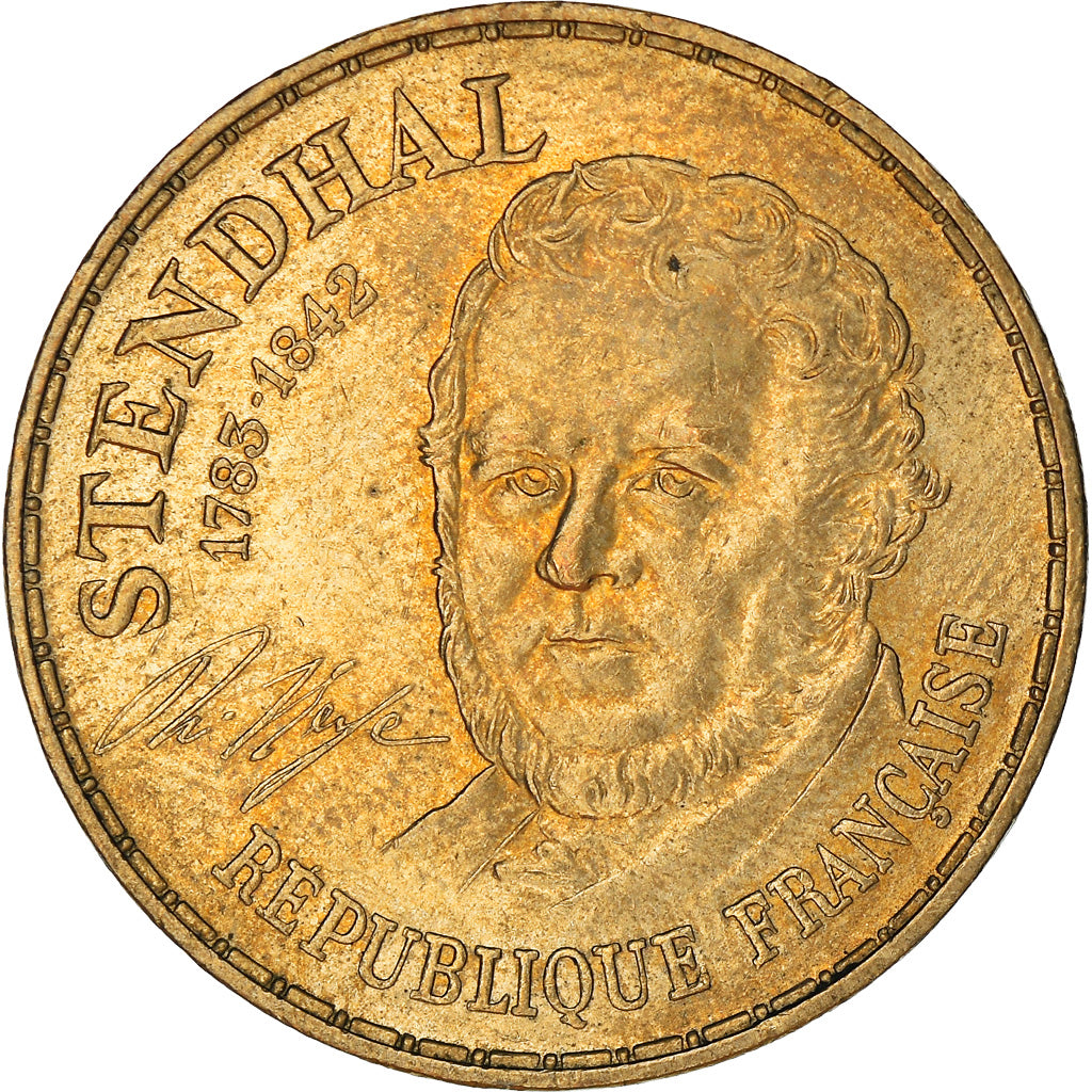 Coin, France, Stendhal, 10 Francs, 1983, Paris, VF(30-35), Nickel-Bronze