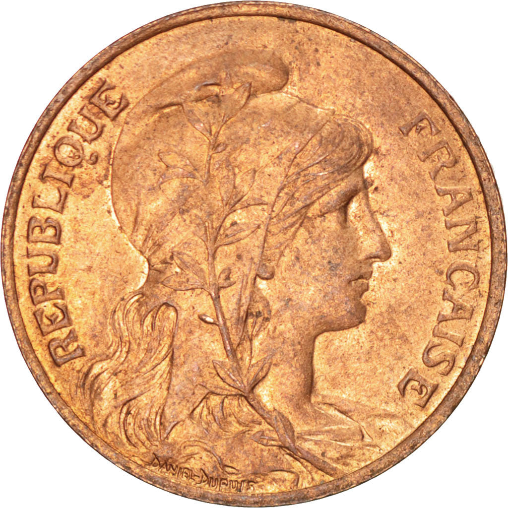 Coin, France, Dupuis, 5 Centimes, 1912, Paris, AU(55-58), Bronze, KM:842