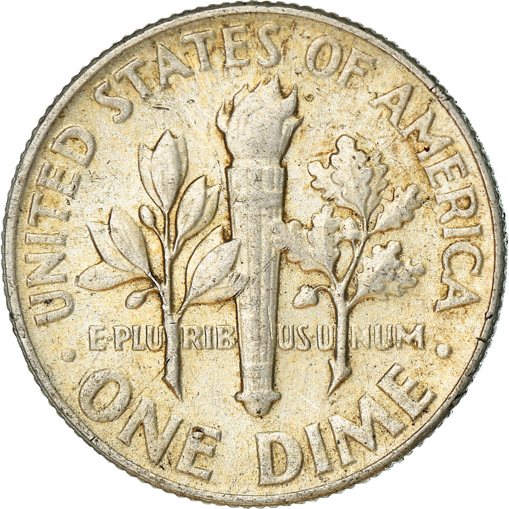 Coin, United States, Roosevelt Dime, Dime, 1964, U.S. Mint, Philadelphia