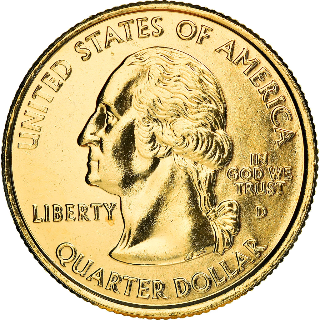 Coin, United States, Colorado, Quarter, 2006, U.S. Mint, Denver, golden, MS(63)