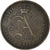 Moneta, Belgia, Albert I, 2 Centimes, 1911, AU(50-53), Miedź, KM:65