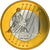 Mónaco, Medal, Essai 1 euro, 2005, MS(64), Bimetálico