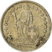 Münze, Schweiz, 1/2 Franc, 1960, Bern, S+, Silber, KM:23
