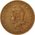 Moneta, Polinezja Francuska, 100 Francs, 1987, Paris, EF(40-45), Nikiel-Brąz