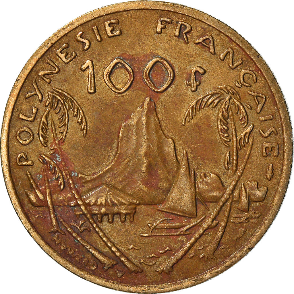 Coin, French Polynesia, 100 Francs, 1987, Paris, EF(40-45), Nickel-Bronze, KM:14