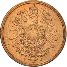 Coin, GERMANY - EMPIRE, Wilhelm I, 2 Pfennig, 1875, Hambourg, EF(40-45), Copper