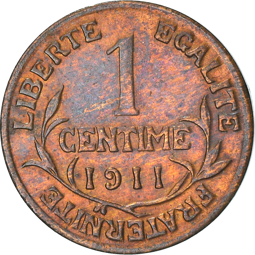 Coin, France, Dupuis, Centime, 1911, Paris, VF(30-35), Bronze, KM:840