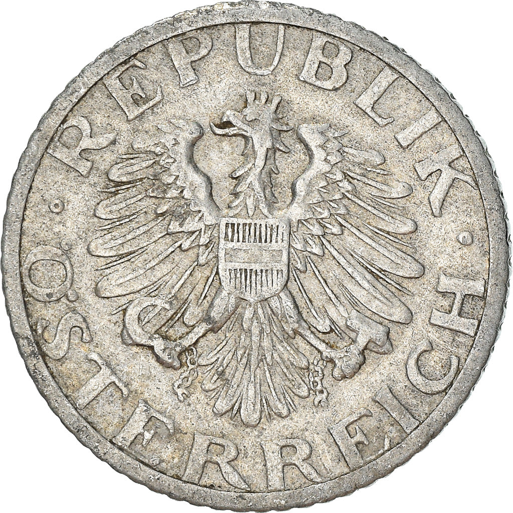 Coin, Austria, 50 Groschen, 1946, EF(40-45), Aluminum, KM:2870