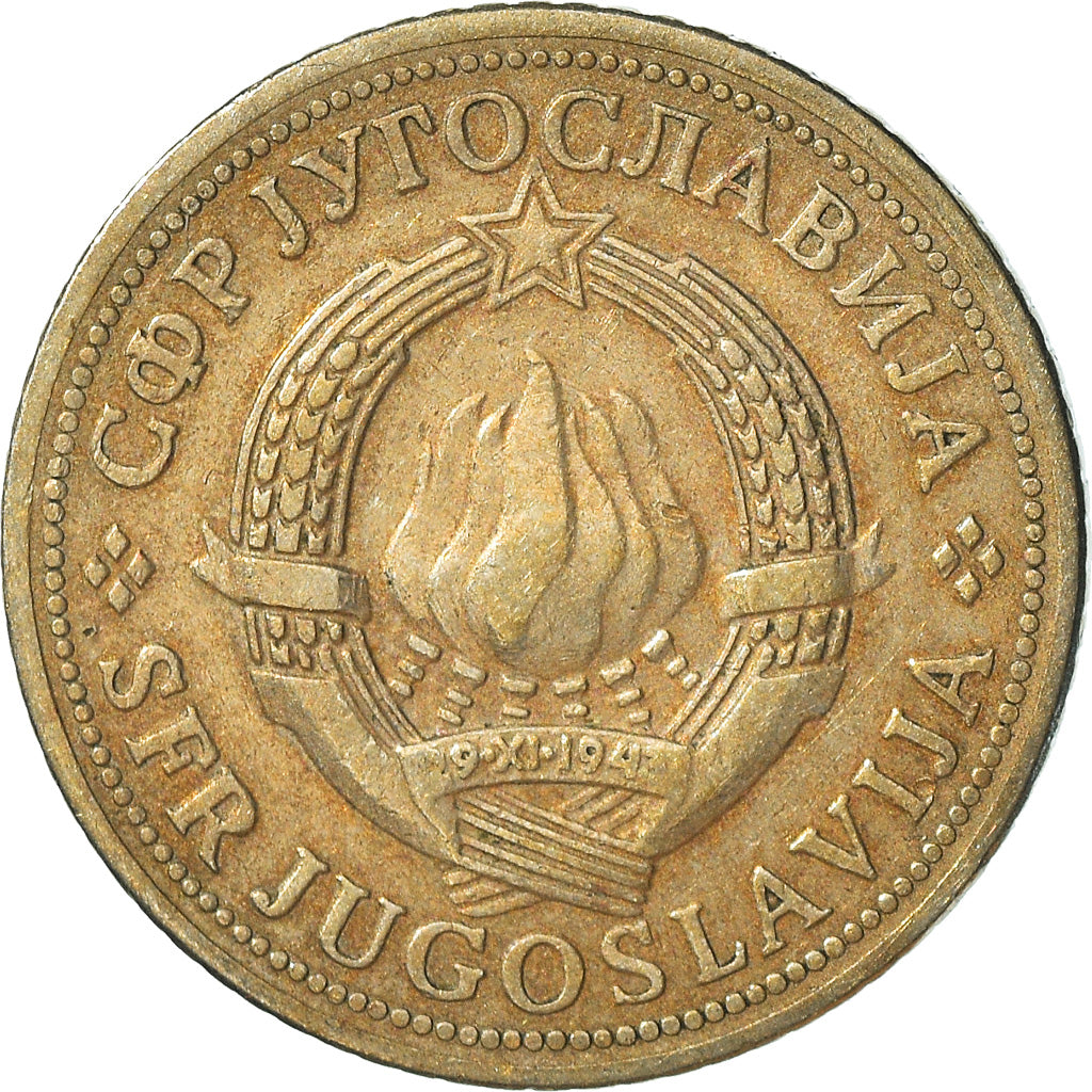 Münze, Jugoslawien, 2 Dinara, 1972, S+, Copper-Nickel-Zinc, KM:57