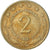 Coin, Yugoslavia, 2 Dinara, 1972, VF(30-35), Copper-Nickel-Zinc, KM:57