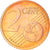 Eslováquia, 2 Euro Cent, 2009, Kremnica, MS(60-62), Aço Cromado a Cobre, KM:96