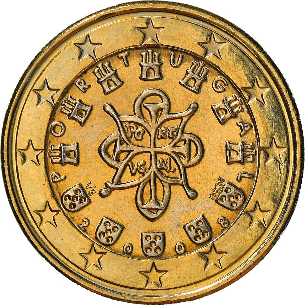 Portugal, Euro, 2008, Lisbon, MS(64), Bimetaliczny, KM:766