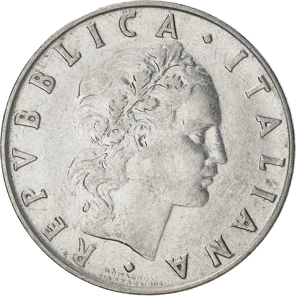 Monnaie, Italie, 50 Lire, 1955, Rome, TTB+, Stainless Steel, KM:95.1