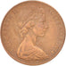 Coin, Australia, Elizabeth II, 2 Cents, 1974, EF(40-45), Bronze, KM:63