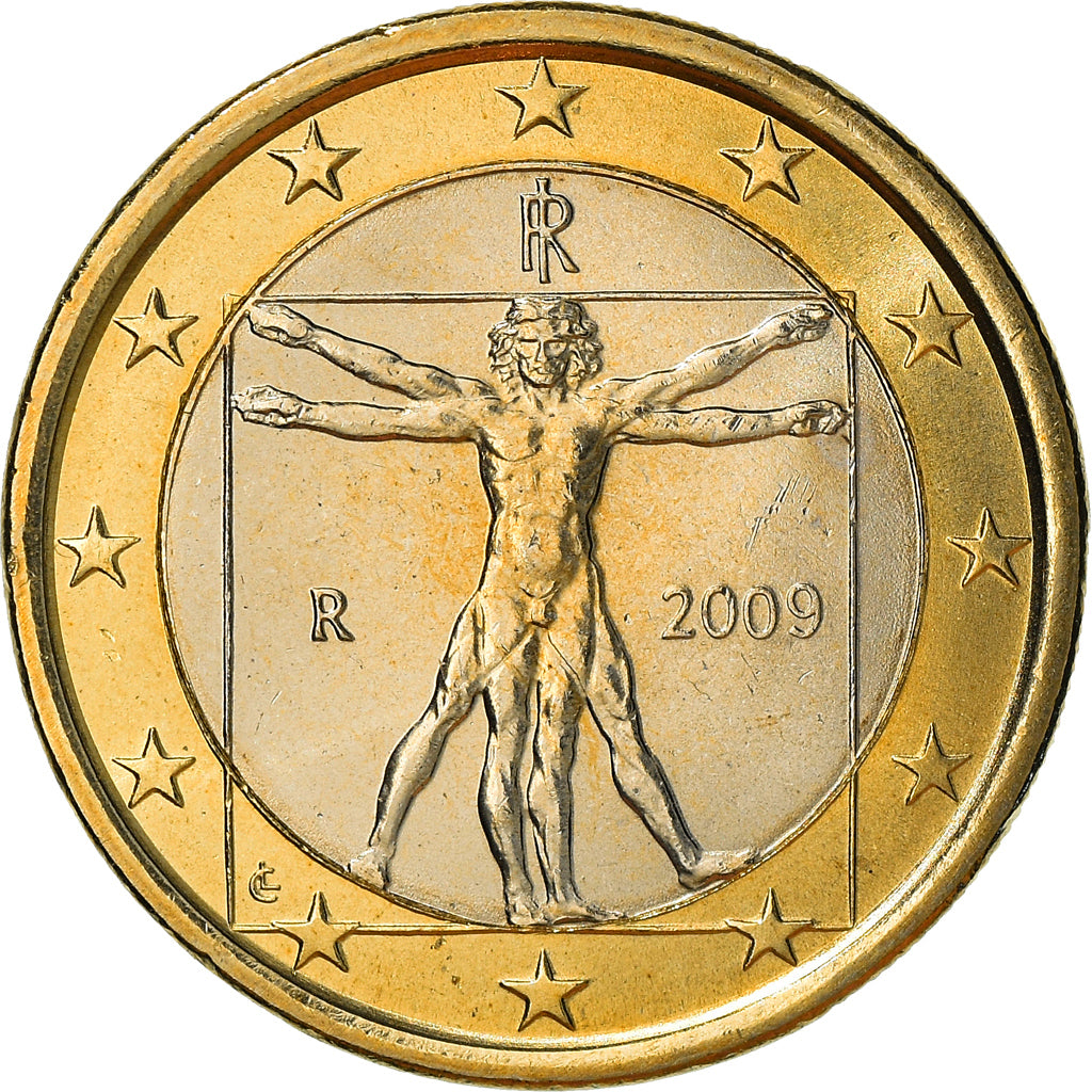 Italie, Euro, 2009, Rome, SUP+, Bi-Metallic, KM:250