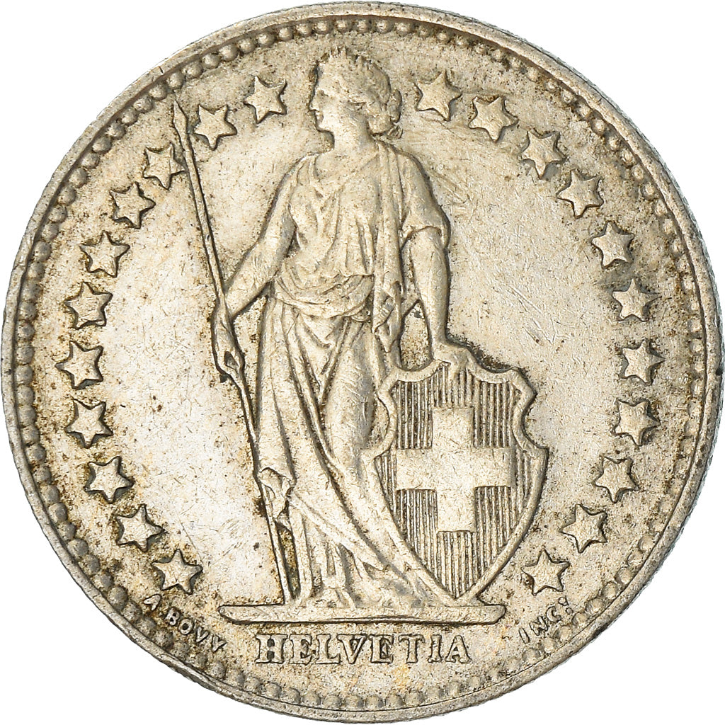 Monnaie, Suisse, 1/2 Franc, 1956, Bern, SUP, Argent, KM:23