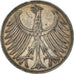 Coin, GERMANY - FEDERAL REPUBLIC, 5 Mark, 1951, Stuttgart, EF(40-45), Silver