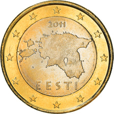 Estonia, Euro, 2011, Vantaa, BB+, Bi-metallico, KM:67