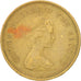 Coin, Hong Kong, Elizabeth II, 50 Cents, 1977, EF(40-45), Nickel-brass, KM:41