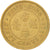 Moneta, Hong Kong, Elizabeth II, 50 Cents, 1977, EF(40-45), Mosiądz niklowy