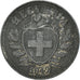 Moneta, Svizzera, 2 Rappen, 1942, Bern, MB+, Zinco, KM:4.2b