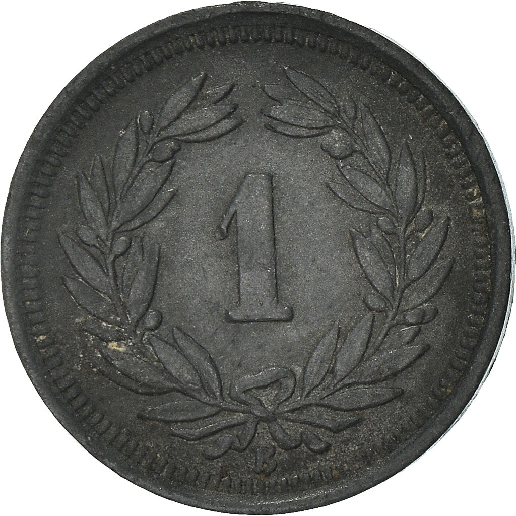 Münze, Schweiz, Rappen, 1942, Bern, SS, Zinc, KM:3a