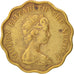 Moneta, Hong Kong, Elizabeth II, 20 Cents, 1975, EF(40-45), Mosiądz niklowy