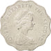 Moneda, Hong Kong, Elizabeth II, 2 Dollars, 1984, MBC+, Cobre - níquel, KM:37