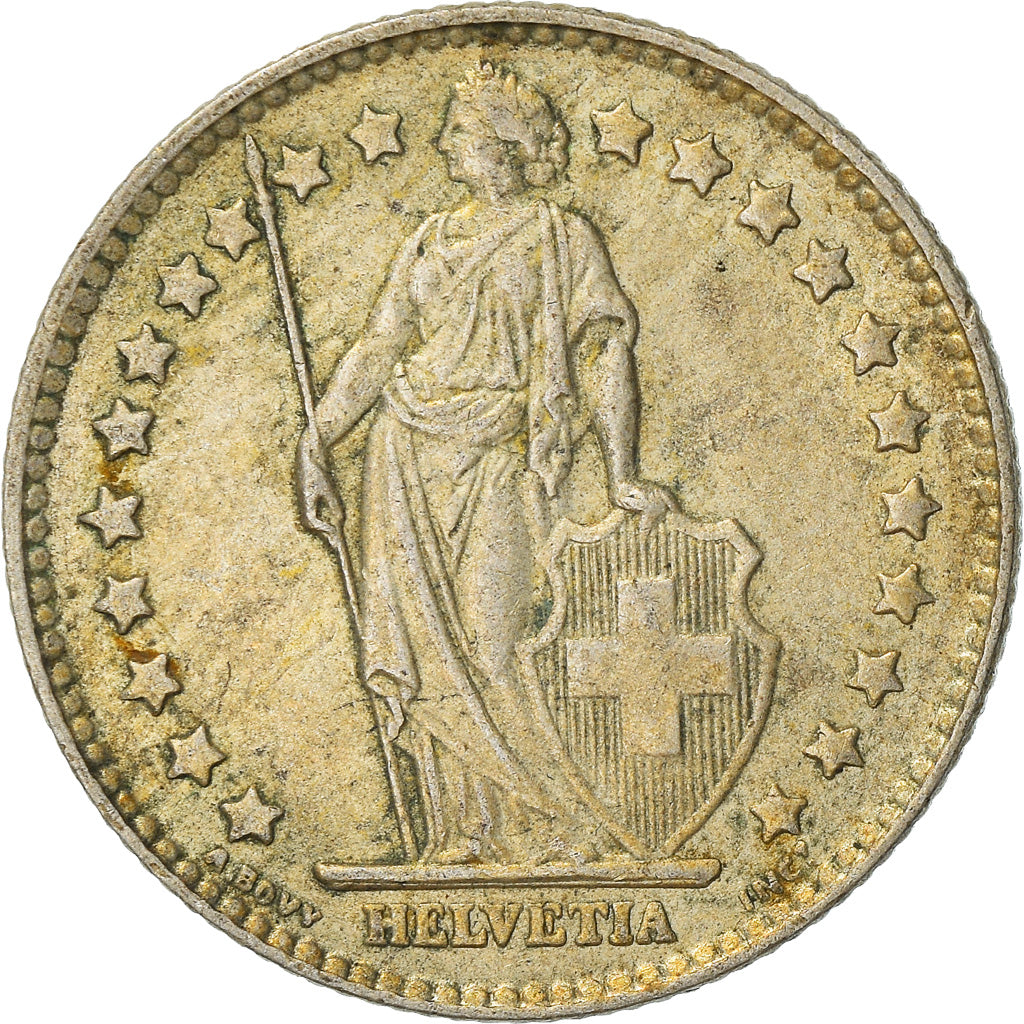 Moneta, Svizzera, Franc, 1961, Bern, BB, Argento, KM:24