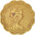 Moneta, Hong Kong, Elizabeth II, 20 Cents, 1977, EF(40-45), Mosiądz niklowy