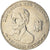 Moneda, Ecuador, 10 Centavos, Diez, 2000, MBC, Acero, KM:106
