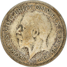 Coin, Great Britain, George V, 6 Pence, 1931, VF(20-25), Silver, KM:832