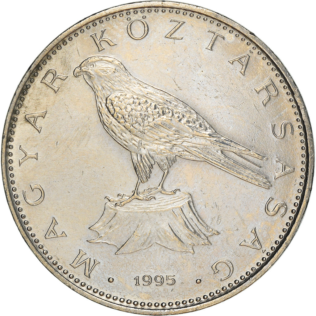 Münze, Ungarn, 50 Forint, 1995, Budapest, SS, Copper-nickel, KM:697