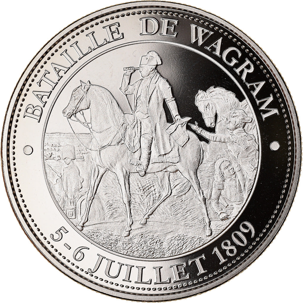 France, Médaille, Napoléon Ier, Bataille de Wagram (1809), FDC, Copper-nickel