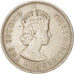 Moneda, Mauricio, Elizabeth II, Rupee, 1975, BC+, Cobre - níquel, KM:35.1