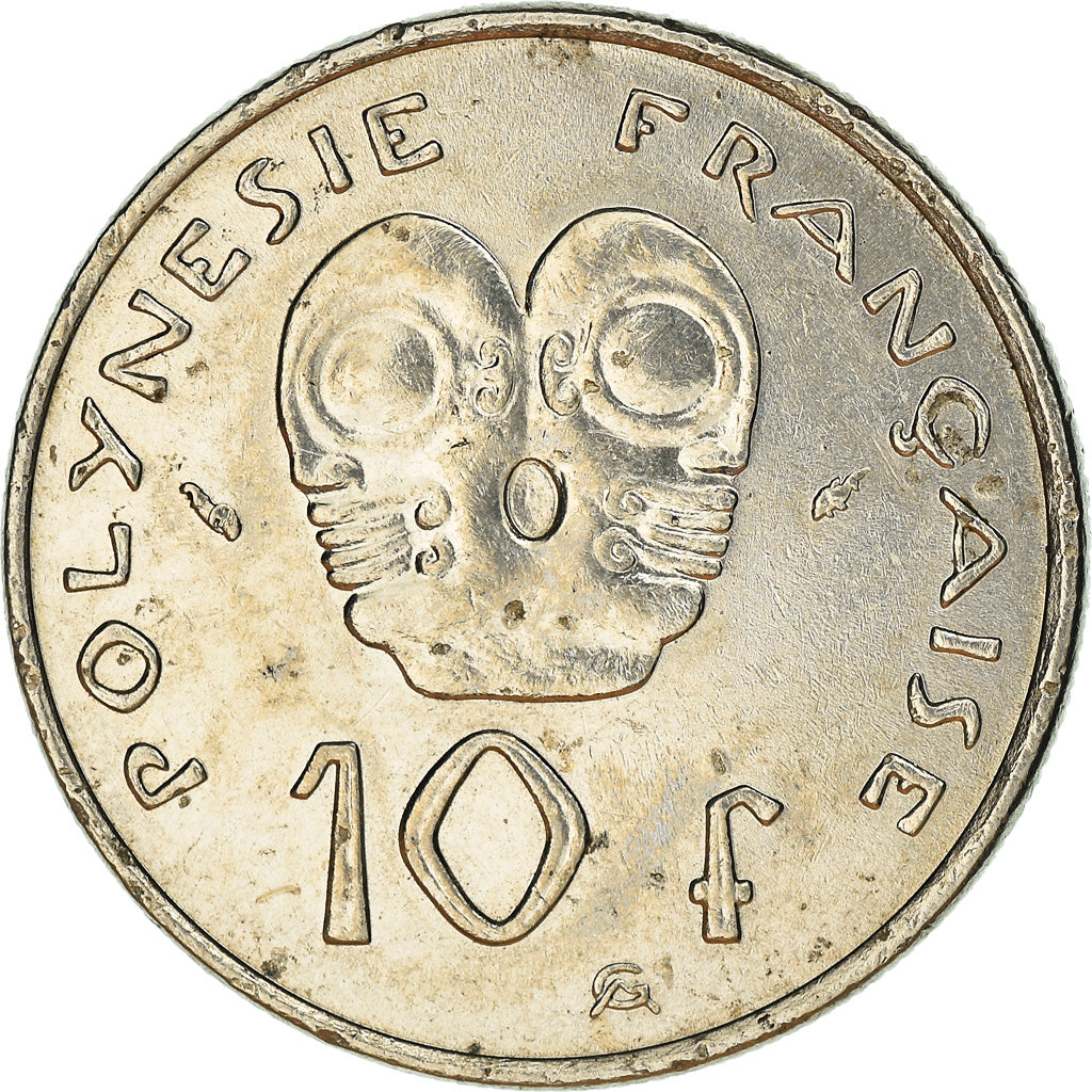 Coin, French Polynesia, 10 Francs, 1979, Paris, AU(50-53), Nickel, KM:8