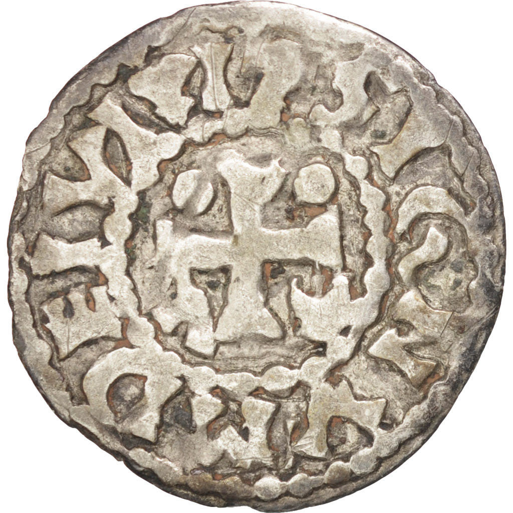 Coin, France, Denarius, Le Mans, EF(40-45), Silver, Boudeau:171