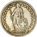 Coin, Switzerland, Franc, 1943, Bern, AU(50-53), Silver, KM:24