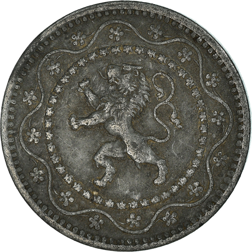 Coin, Belgium, 10 Centimes, 1916, VF(30-35), Zinc, KM:81