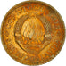 Moneta, Jugosławia, 2 Dinara, 1973, AU(55-58), Miedź-Nikiel-Cynk, KM:57