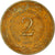 Moneta, Jugosławia, 2 Dinara, 1973, AU(55-58), Miedź-Nikiel-Cynk, KM:57