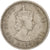 Moneta, MALEZJA I BRYTYJSKIE BORNEO, 10 Cents, 1957, Heaton, EF(40-45)