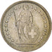 Munten, Zwitserland, 1/2 Franc, 1959, Bern, ZF, Zilver, KM:23
