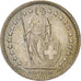 Coin, Switzerland, 1/2 Franc, 1959, Bern, EF(40-45), Silver, KM:23