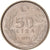 Munten, Turkije, 50 Lira, 1986, PR, Copper-Nickel-Zinc, KM:966
