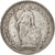 Coin, Switzerland, 1/2 Franc, 1914, Bern, AU(50-53), Silver, KM:23